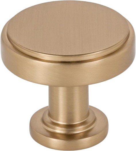 1-1/4" Overall Length Satin Bronze Richard Cabinet Knob